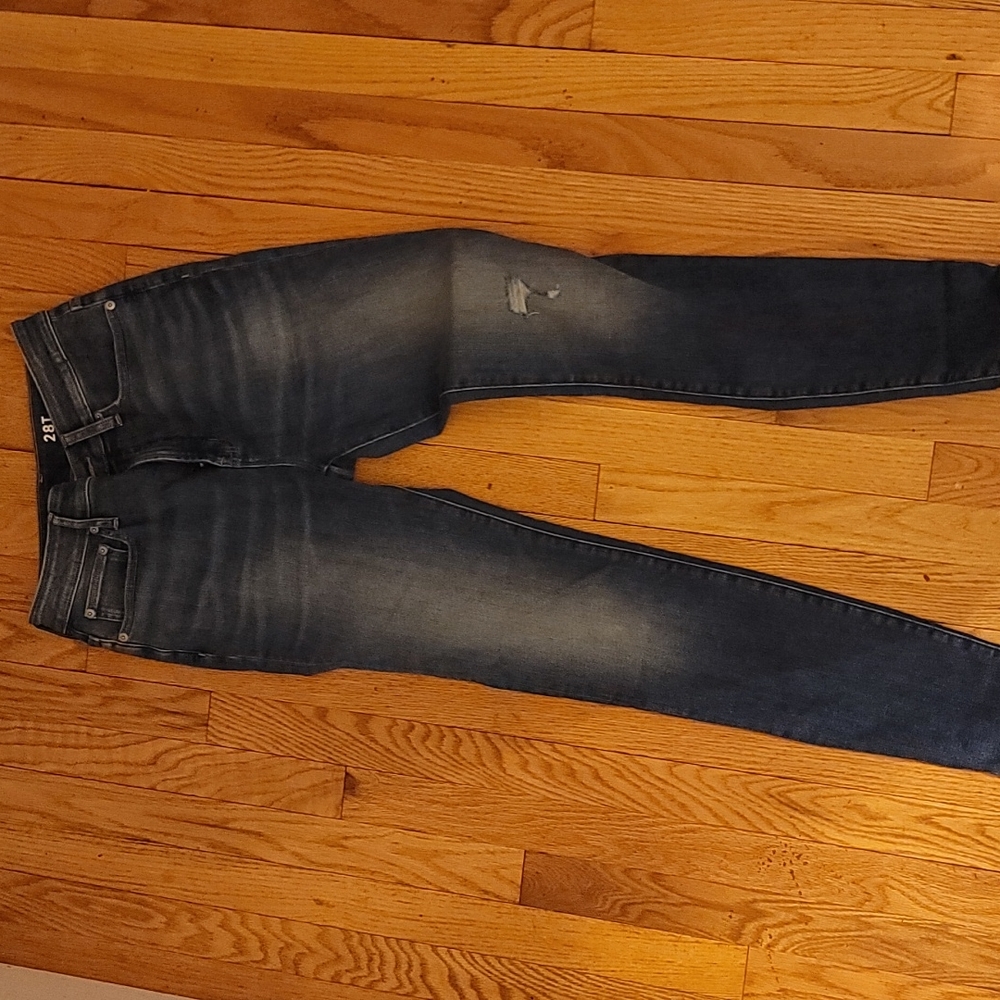 J.crew 28T toothpick jeans